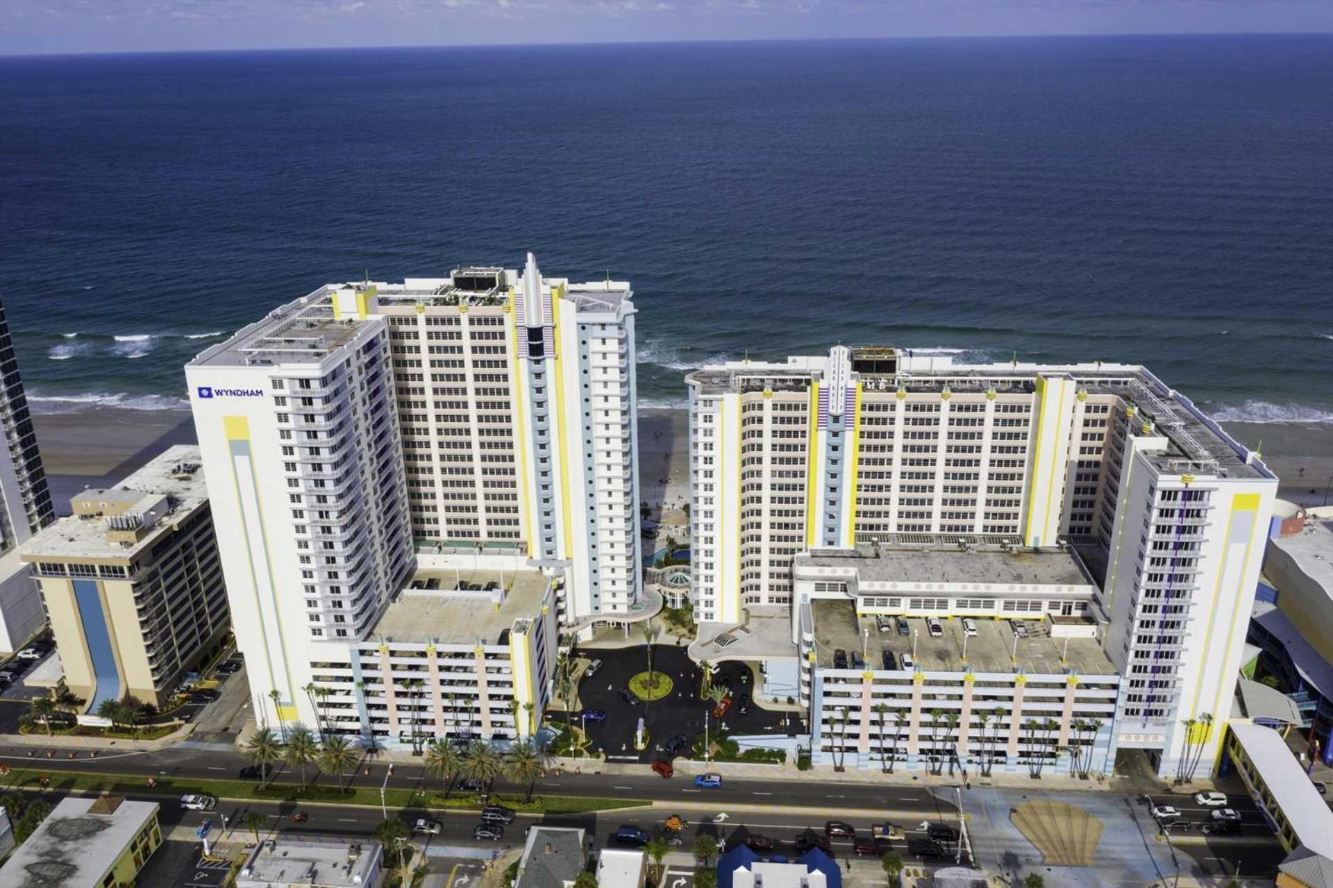 Luxury 6Th Floor 1 Bedroom Condo Direct Oceanfront Wyndham Ocean Walk Resort Daytona Beach | 609 Exterior foto