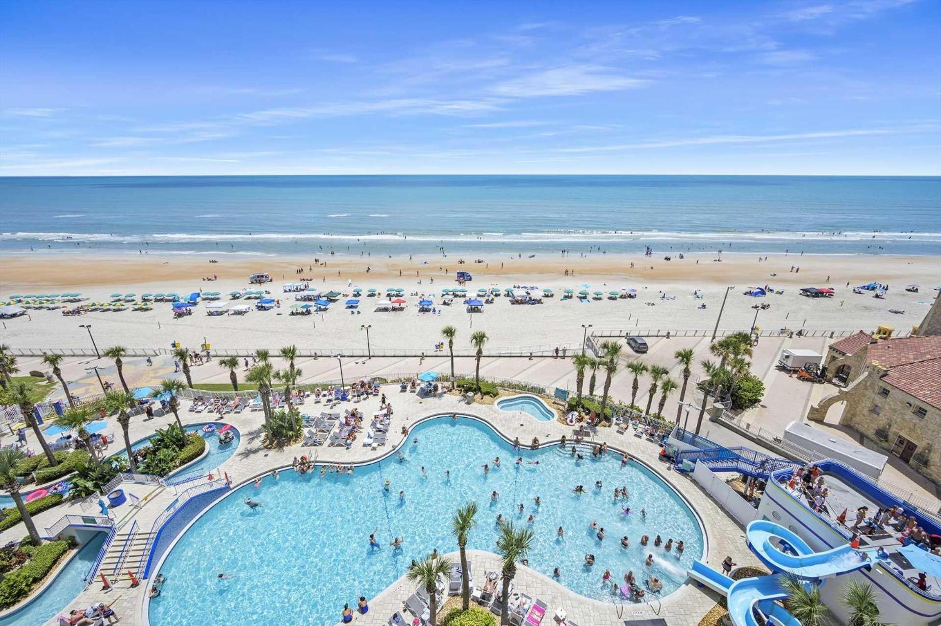 Luxury 6Th Floor 1 Bedroom Condo Direct Oceanfront Wyndham Ocean Walk Resort Daytona Beach | 609 Exterior foto