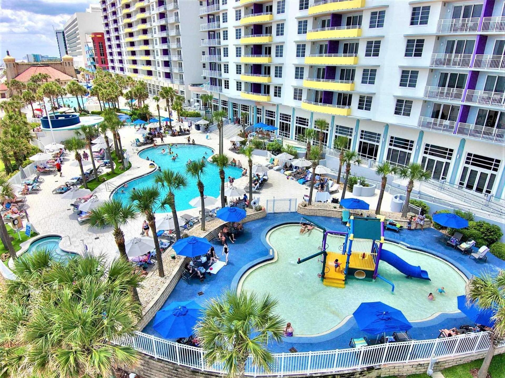 Luxury 6Th Floor 1 Bedroom Condo Direct Oceanfront Wyndham Ocean Walk Resort Daytona Beach | 609 Exterior foto