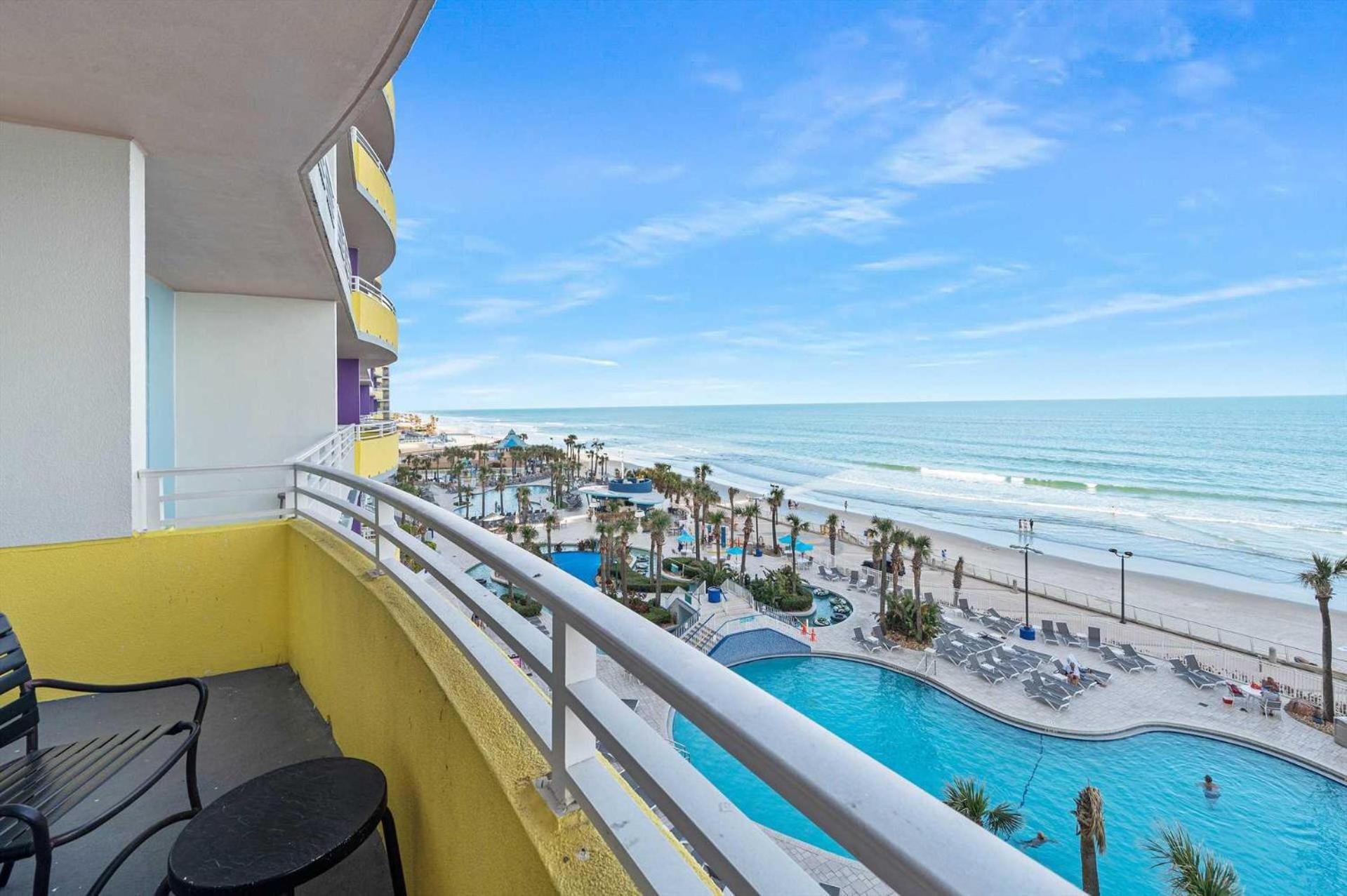 Luxury 6Th Floor 1 Bedroom Condo Direct Oceanfront Wyndham Ocean Walk Resort Daytona Beach | 609 Exterior foto