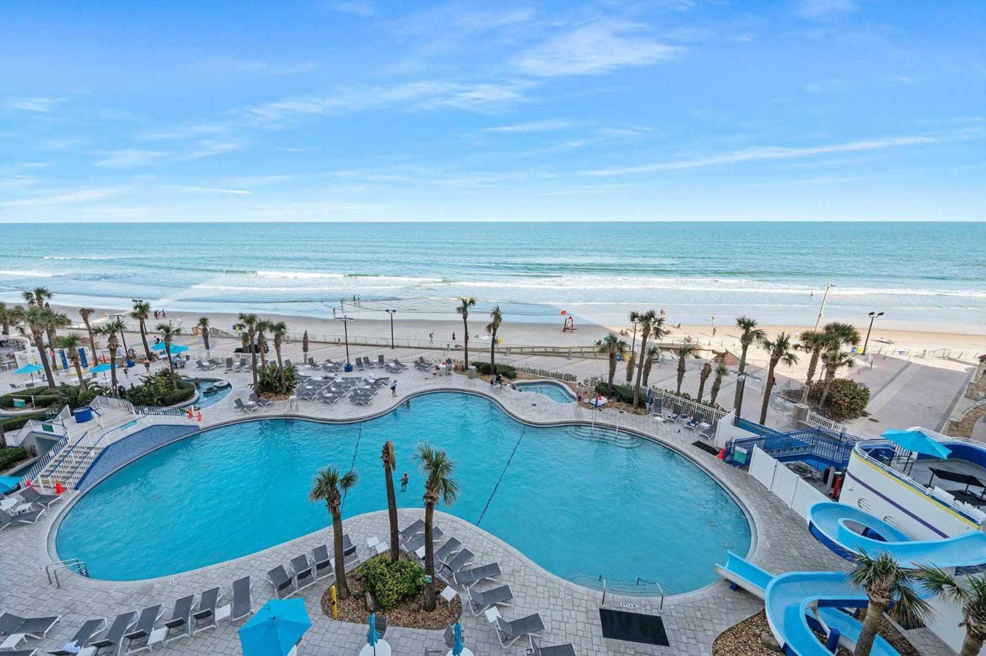 Luxury 6Th Floor 1 Bedroom Condo Direct Oceanfront Wyndham Ocean Walk Resort Daytona Beach | 609 Exterior foto